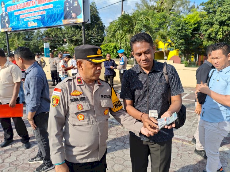 Propam Polres Alor Gelar Opsgaktiblin, Wujudkan Disiplin dan Profesionalisme Personel