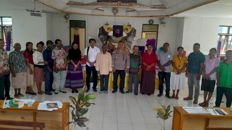 Polri Hadir di Tengah Jemaat, Polsek ATU Sosialisasikan KUHP 2026 dan Dampak Judi- Miras*