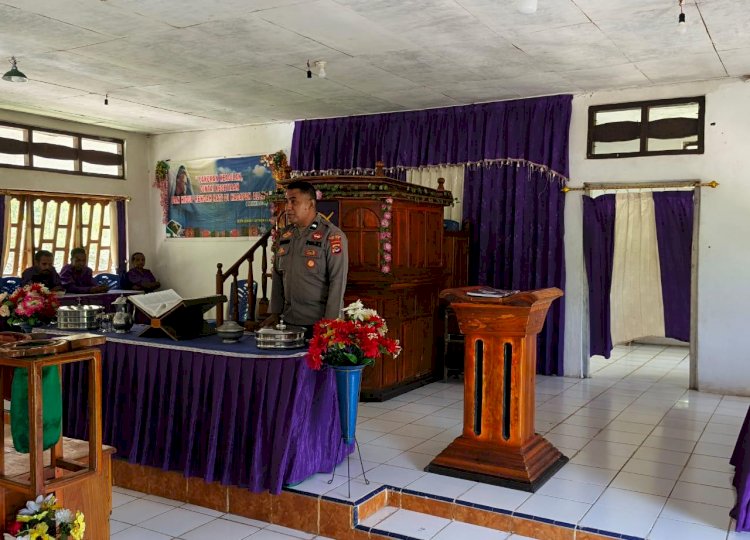 Polsubsektor Pureman Gelar Patroli dan Minggu Kasih di Desa Purnama, Warga Diimbau Jaga Kamtibmas