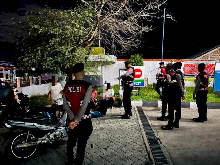 PATROLI DIALOGIS SAMAPTA POLRES ALOR, CIPTAKAN SITUASI KAMTIBMAS AMAN DAN KONDUSIF