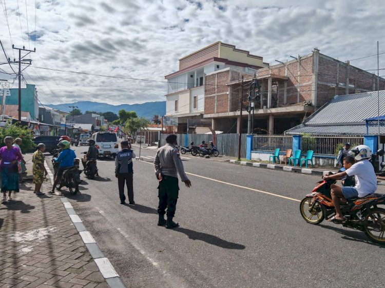 Polri Hadir, Ibadah Syukur Paskah di Gereja Betlehem Kalabahi Berlangsung Aman dan Kondusif