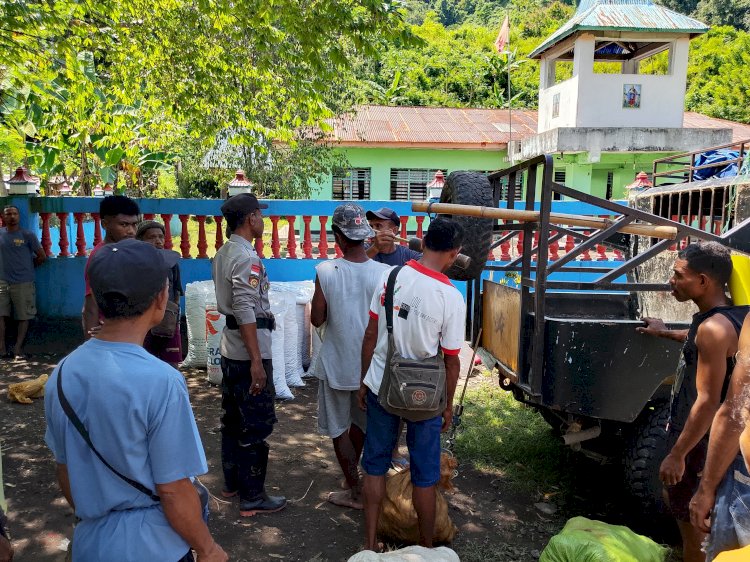 Patroli Polisi Hentikan Praktik Judi di Pasar Orgen, Warga Diimbau Jaga Kamtibmas