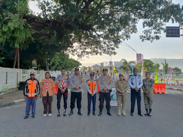 Polres Alor Laksanakan Pengamanan Sholat Idul Adha 1447 H, Ribuan Jemaah Beribadah Aman dan Khidmat