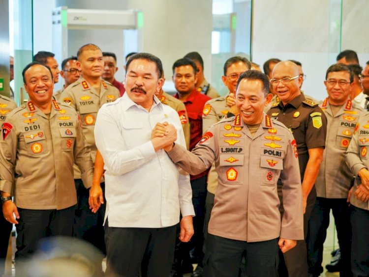 Kapolri dan Jaksa Agung Perkuat Sinergitas Penegakan Hukum, Pastikan Soliditas Institusi*