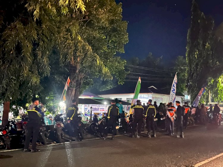 POLRES ALOR LAKSANAKAN PENGAMANAN NONTON BARENG FINAL PIALA DUNIA FIFA 2026, SITUASI AMAN DAN KONDUSIF