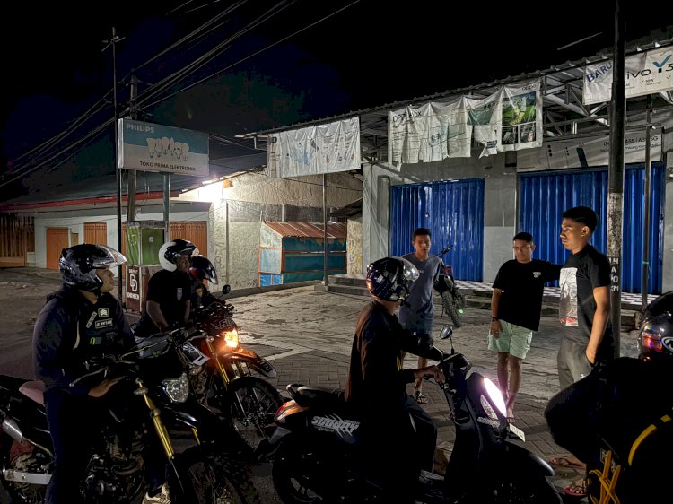 Tim URC Satreskrim Polres Alor Intensifkan Patroli dan Sambang Kamtibmas, Cegah Tawuran Remaja di Wilayah Alor