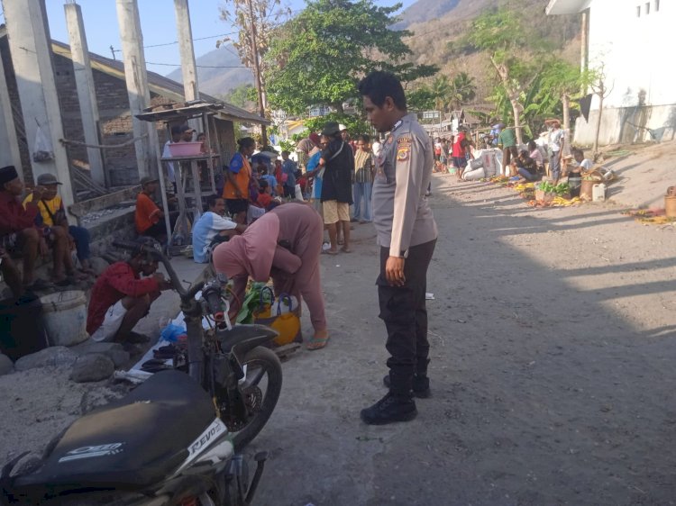 Polsubsektor Bakalang Tingkatkan Patroli dan Pengamanan Pasar, Jaga Kamtibmas Tetap Kondusif