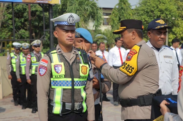 KAPOLRES ALOR PIMPIN APEL GELAR PASUKAN OPERASI PATUH TURANGGA 2026