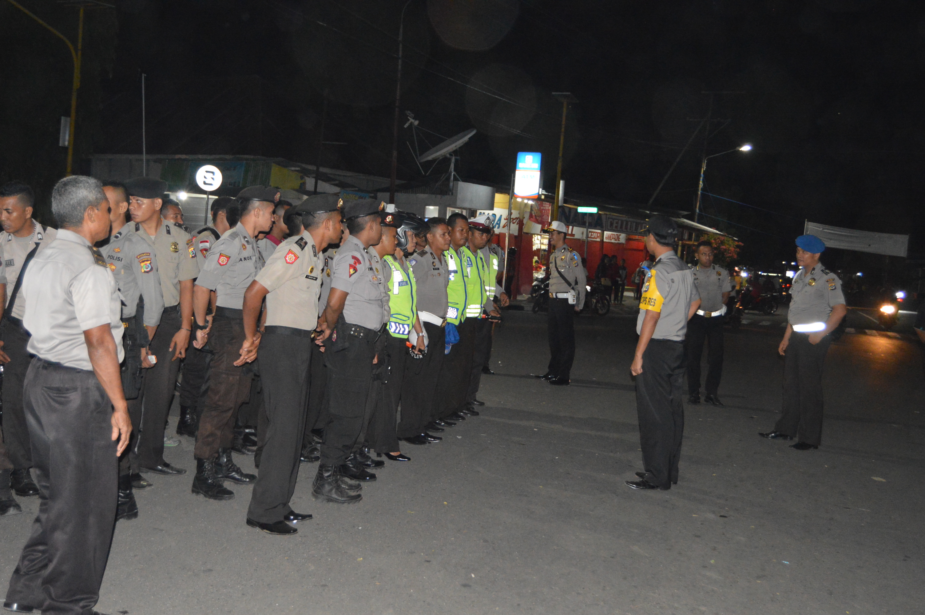 POLRES ALOR SUKSES AMANKAN PERAYAAN NATAL BERSAMA