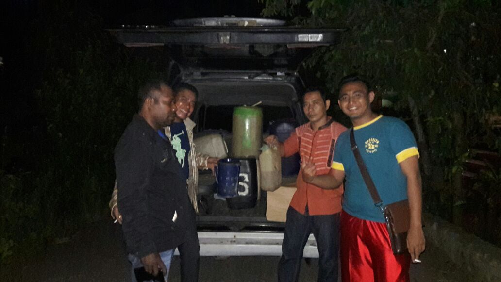 Operasi Pekat, Polres Alor Amankan Miras Jenis Sopi