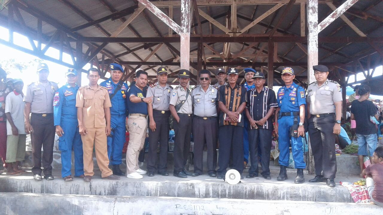 SOSIALISASI KAMTIBMAS OLEH TIM TERPADU POLRES ALOR