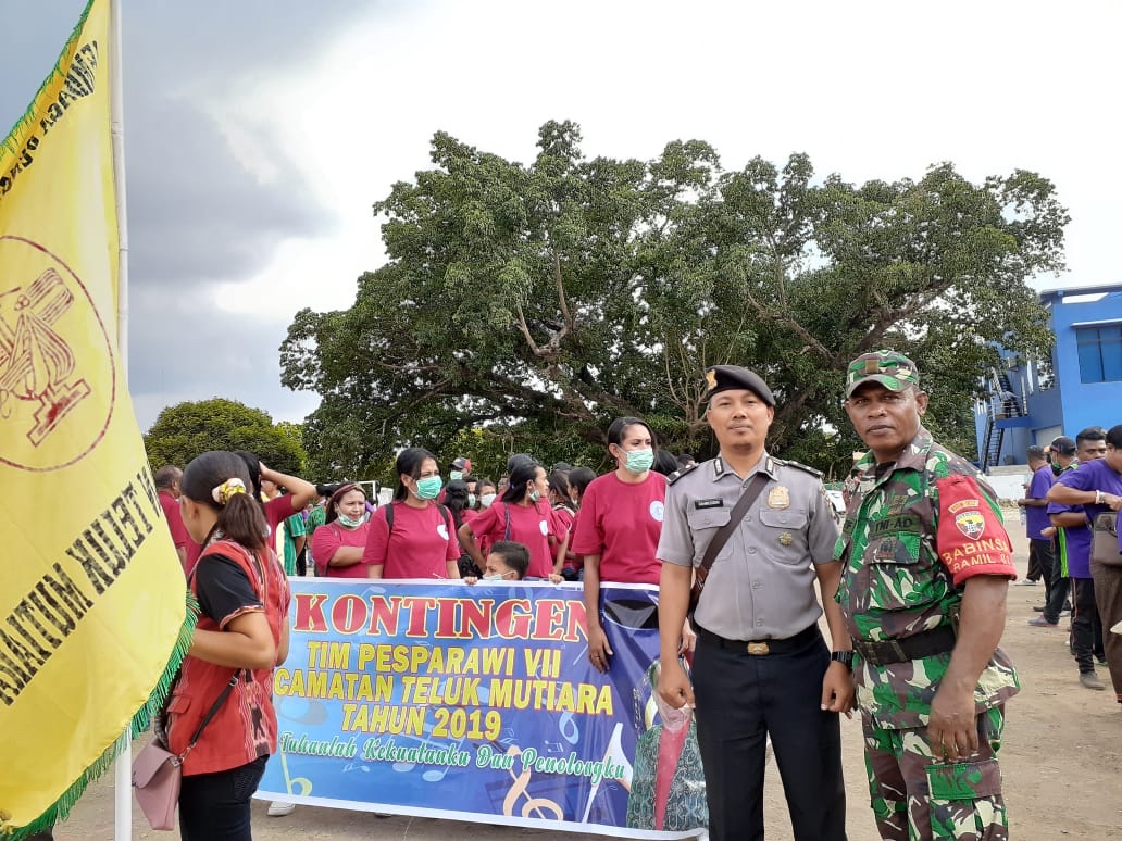 Pelepasan Kontingen Lomba Pesparawi 17 Kecamatan