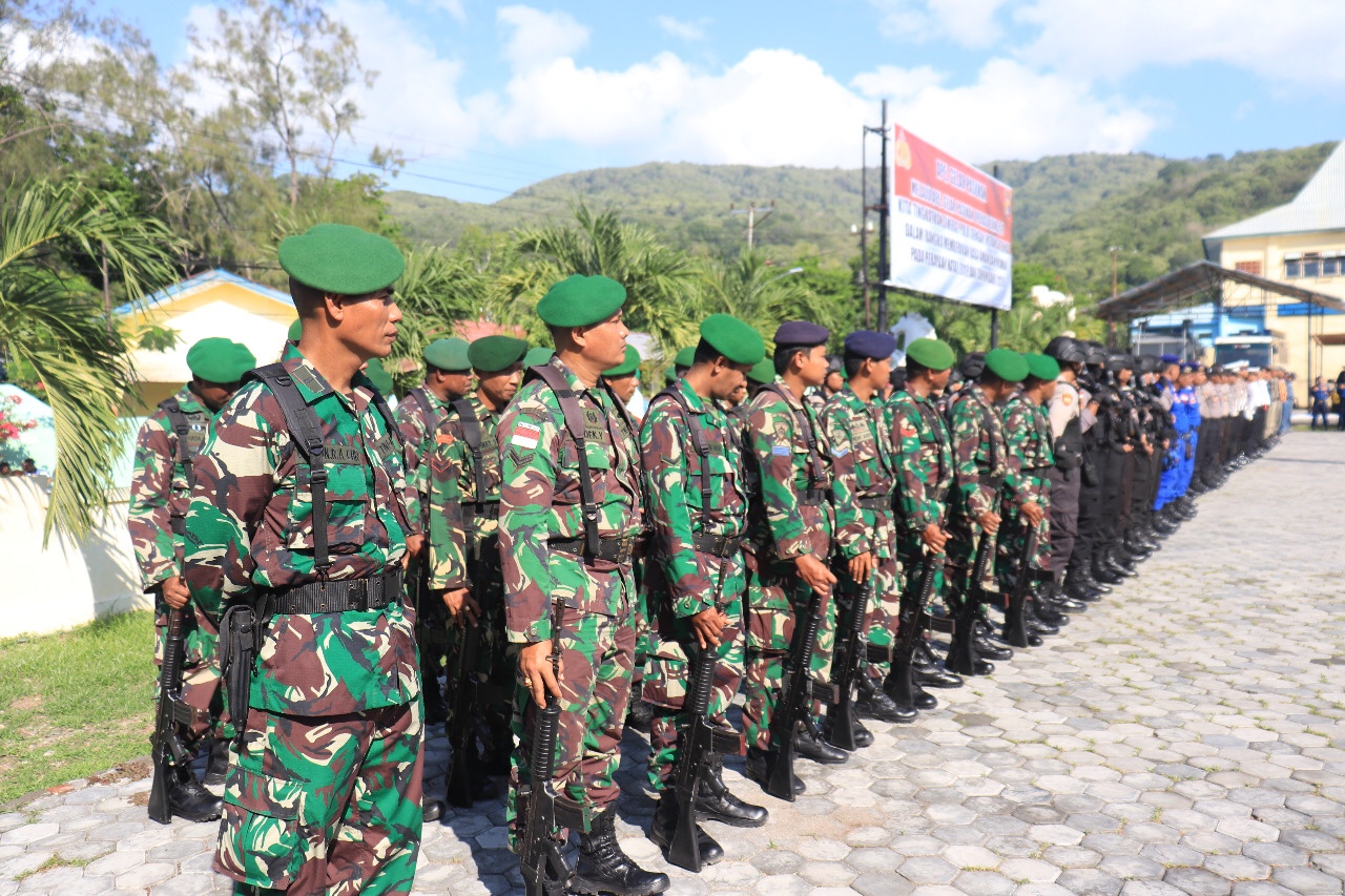 Polres Alor Laksanakan Apel Gelar Pasukan Operasi Lilin Turangga 2019