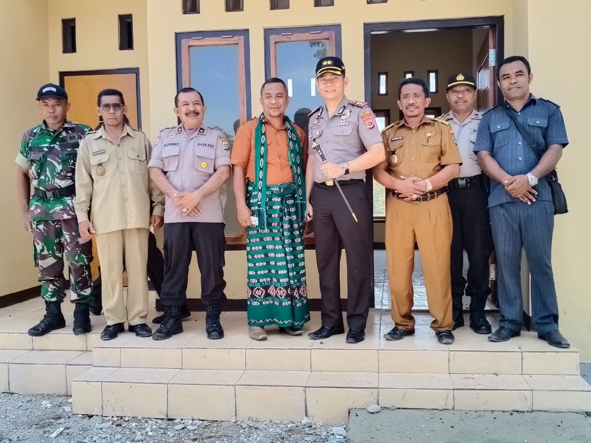 Kapolres Alor Laksanakan Kunjungan Kerja ke Polsek Pantar Barat