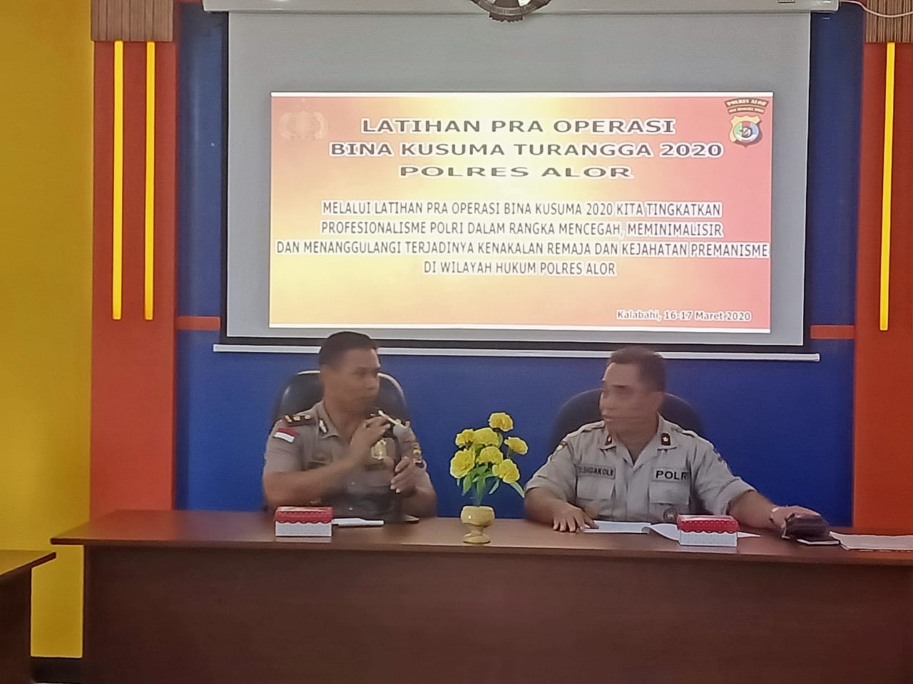 Tingkatkan Profesionalisme, Polres Alor Gelar Lat Pra Ops Bina Kusuma Turangga 2020