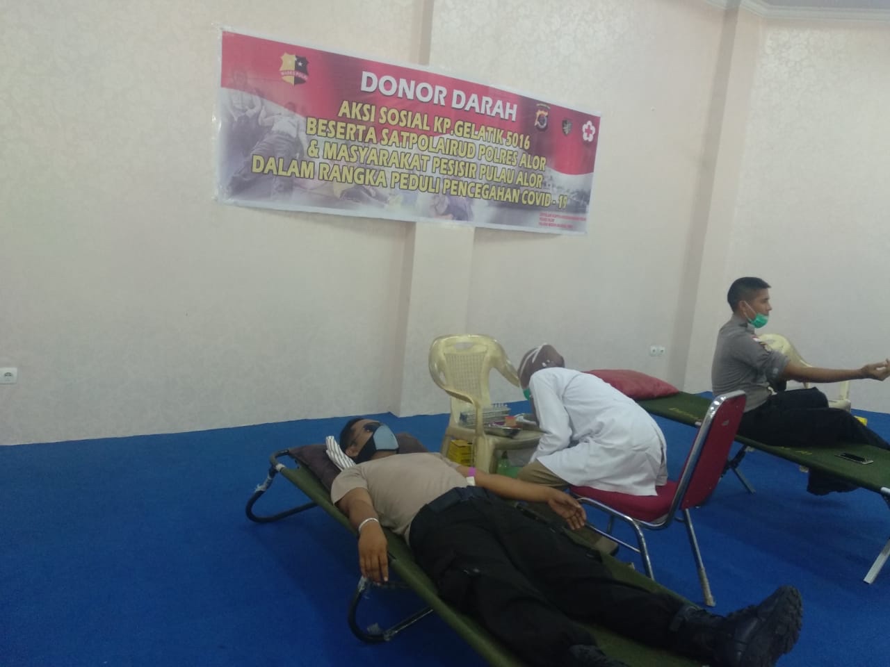 Aksi Sosial Donor Darah Dalam Rangka Peduli Pencegahan Covid-19